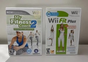 My Fitness Coach 2 Wii Fit Plus Nintendo Wii Games Complete Tested - Picture 1 of 5