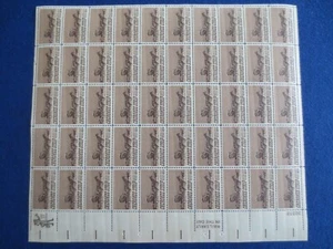 DOC Scott 1360 Cherokee Strip 6¢ 1968 Sheet of 50 MNH - Picture 1 of 5