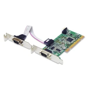 5 pc lot - RATOC Systems REX-PCI60D / PCI70D 2 Port RS-232 Control Adapter Card - Photo 1/3