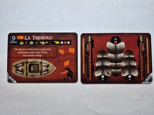 Wizkids Pirates CSG La Trinidad #053 UNCOMMON Unpunched Ship - Picture 1 of 2