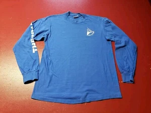 Vintage The Spar Tavern Tacoma, WA. T-Shirt Blu L Cotton Hanes Made In U.S. A - Picture 1 of 8