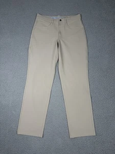 FootJoy FJ Pants 30x30 Beige Athletic Fit Performance Straight Leg Sports Golf - Picture 1 of 12