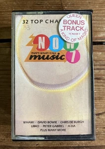 Now That's What I Call Music 7! Original Double Fatbox Cassette Tape Album 1986 - Picture 1 of 3