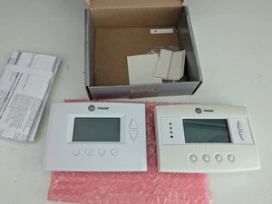 Two Trane Z-Wave Thermostats Programmable Nexia Control - Picture 1 of 9