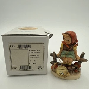 Estatuilla MJ Hummel Just Resting 112 3/0 de segunda mano, 1930 hecha en Alemania Occidental - Imagen 1 de 8