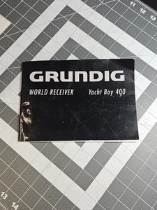 Grundig Yacht Boy 400 Original Manual in 3 Languages plus Booklet OEM GUC - Picture 1 of 13