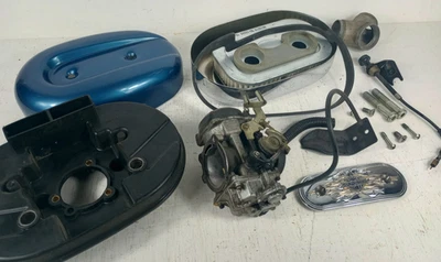 Harley Davidson Carborator Parts de 1992 Sportster 883 azul OEM Foto 1 de 4