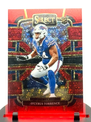2024 SELECT Buffalo Bills O'Cyrus Torrence Red Disco /49 - Image 1 of 2