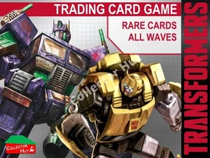 Transformers TCG RARE BATTLE Trading Cards All Waves - Picture 1 of 109