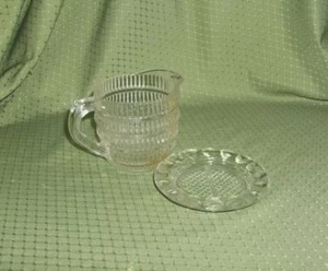Vintage Decorative Glass Creamer Set - Picture 1 of 1