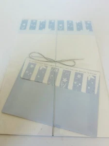 CAN Korean Stationery Set Flowers Walk Side by Side 3 Envelopes Paper NEW - Picture 1 of 5