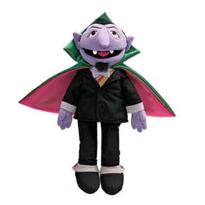 Soft and Huggable Premium Plush Fabrics Sesame Street Count Von Count Soft Toy - Picture 1 of 1