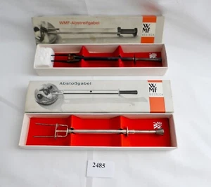NEU 2x WMF Abstoßgabel Abstreifgabel versilbert OVP UNBENUTZT 8325 104 & 8313 - Picture 1 of 3