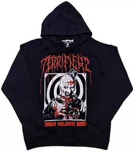 Giacca con cappuccio Damien Leone's TERRIFIER 2 Clown Chaos Violence Gore adatta M/L - Foto 1 di 7
