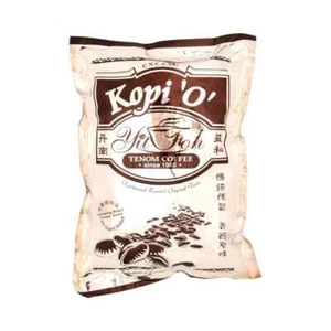 TENOM COFFEE KOPI 'O' NO SUGAR - 12 Sachets x 10g Instant Coffee x 5bags - Picture 1 of 3