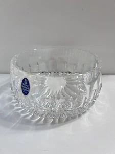 Vintage Royal Doulton Crystal Bowl Germany 5-1/2 In w/ Sticker Mark - Picture 1 of 5