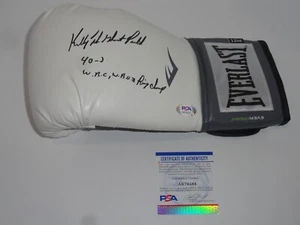 KELLY THE GHOST PAVLIK SIGNED FULL-SIZE BOXING GLOVE LEGEND PROOF PSA COA - Imagen 1 de 2