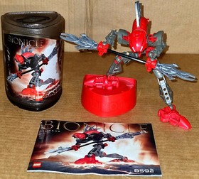 Lego 2003 Bionicle Rahkshi Turahk 8592 100% complete w/instructions Bionicles