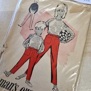 Vintage Childrens 60s Trousers (size 2) Sewing Pattern Woman's Own 5012 - Picture 1 of 3