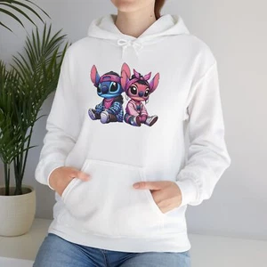 lilo stich Street Fashion Shoes Hoodie Birthday Gift, Streetwear Sweatshirt - Picture 1 of 24