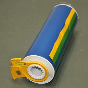 Brady Label Tape Cartridge 13611, 50' x 10", Blue Vinyl Film, Powermark BBP85 - Picture 1 of 6