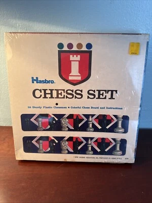Hasbro Chess Set 1970 BRAND New In Box Sealed And Vintage - Image 1 of 4