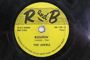 The Jewels - R and B RB-1301 - Runnin' & Hearts Of Stone - Picture 1 of 8