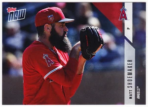 Matt Shoemaker Los Angeles Angels 2018 Topps NOW Road to Opening Day OD-174 - Picture 1 of 2