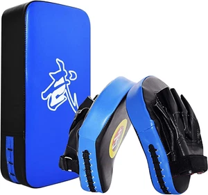 Taekwondo Kick Shield - Muay Thai MMA Karate Kickboxen Training Pads - Curved L - Bild 1 von 12