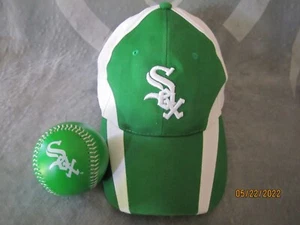 Seltene Chicago White Sox St Patty's Day Kollektion: Chi-Rish Mütze & Baseball - Bild 1 von 8