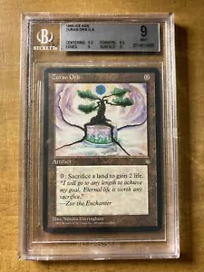 Magic The Gathering✨ZURAN ORB ✨ Ice Age BGS 9 MINT 1995 Uncommon MTG Artwork - Picture 1 of 2