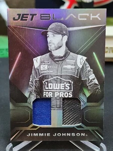 Jimmie Johnson 2022 Panini Chronicles Jet Black Dual Relics #JBM-JJ NASCAR - Picture 1 of 2
