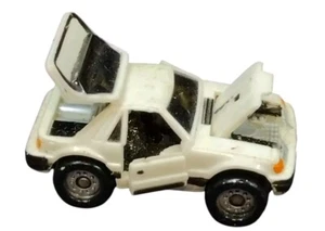 Galoob Micro Machines Deluxe 80s Ford Mustang SVO White 1988 Vintage - Picture 1 of 4