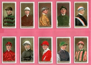 Ogden's Ltd REPRODUCTION Jockeys and Owners Colours 1927 Full set 50 - Picture 1 of 10