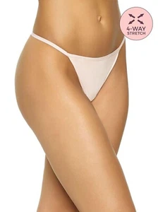 Felina Womens Blissful Basic G-String 3-Pack Sugar Baby Size SM/MD ZP-7429 - Picture 1 of 3