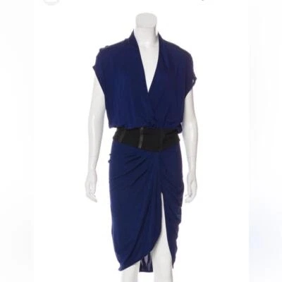 Vestido de vanguardia de jersey alto hippie usado en excelente estado - talla M Foto 1 de 4