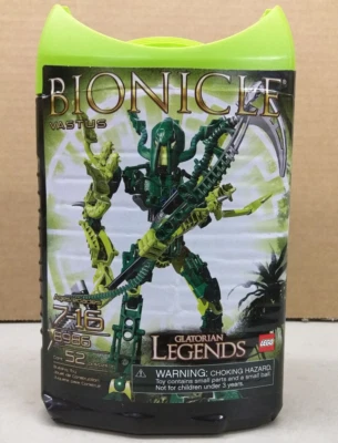 LEGO Bionicle 8986 Vastus ¡NUEVO! Lanzador espinax serpiente glatoriana verde Foto 1 de 4