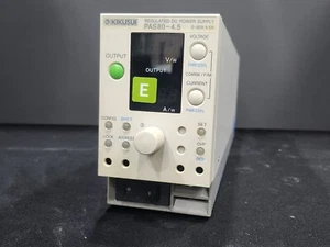 KIKUSUI PAS80-4.5 Regulated DC Power Supply 80V / 4.5A (3291) - Picture 1 of 5
