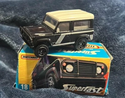 MATCHBOX 1987 SUPERFAST #18 LAND ROVER DEFENDER 90. 1:64 - Image 1 of 4