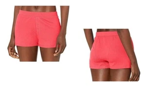 P.J. Pantalones cortos de salón/pijama para mujer Salvage prestados de los niños, retro REd, M - Imagen 1 de 11