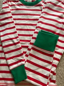 mini Boden size 7y holiday striped jammies - Picture 1 of 5