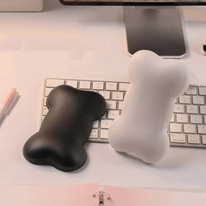 2 Pcs Wrist Mouse Pad Girl Comfortable Keyboard Rest Cloud-shaped - Afbeelding 1 van 12
