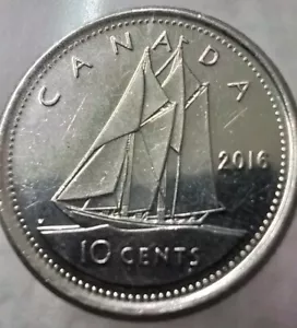 2016 Canadian Dime 117 - Foto 1 di 5