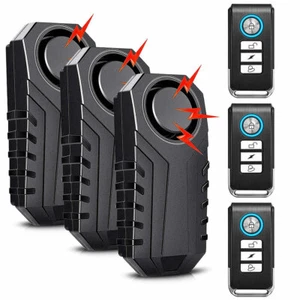 3 Set Funk Fernbedienung Anti Verloren Alarmanlage E-Bike Roller Fahrrad Safe - Bild 1 von 12