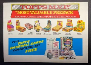Topps Most Valuable Prepack Promo Card - Picture 1 of 3