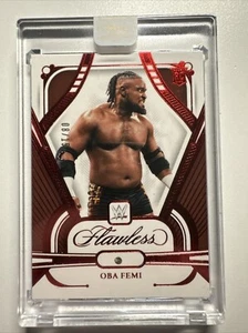 2024 WWE Panini Flawless Oba Femi Ruby Red Diamond Gem 8/15 - Bild 1 von 7