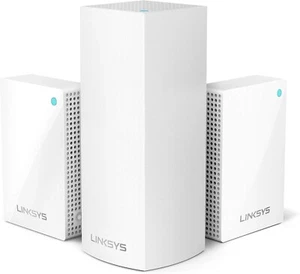 Linksys Velop Plug-in Home Mesh WiFi System Up to 5,000 Sq. Ft, WiFi 5 Router - Picture 1 of 7
