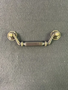 (5er-Pack) 3-3/4 Zoll achteckiger Kautionszug antikes Messing - Bild 1 von 1