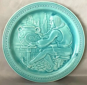 1939 Feria Mundial American Potter Plate Exposición Conjunta de Capital y Trabajo Trivet - Imagen 1 de 3