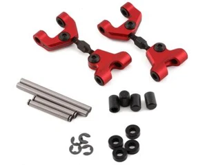 Yeah Racing Tamiya TT-01/TT-01E Aluminum Rear Upper Suspension Arms (Red) (2) - Picture 1 of 2
